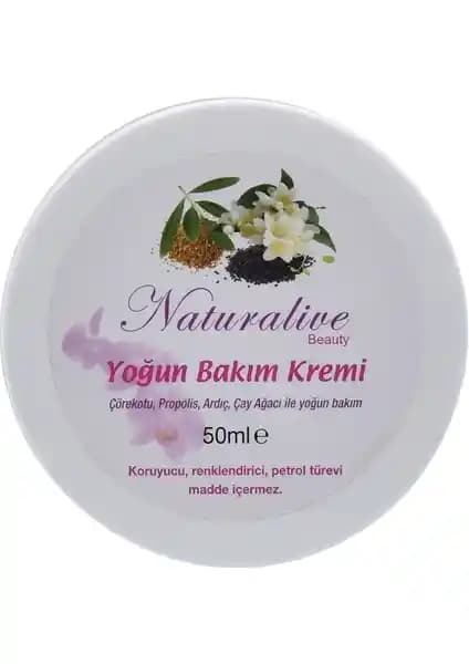 Naturalive Doğal Yoğun Bakım Kremi: Kuru ve Çok Kuru Ciltler İçin Doğal Nemlendirici Çözüm