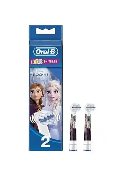 Oral-B Frozen Çocuklar İçin Yedek Diş Fırçası Başlıkları Güvenli ve Eğlenceli Tasarım