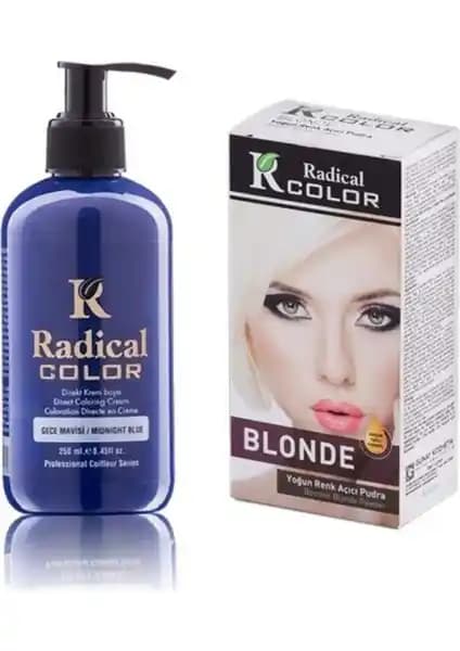 Radical Color Gece Mavisi Amonyaksız Su Bazlı Saç Boyası: Kolay Uygulama ve Kalıcı Renk Özellikleri