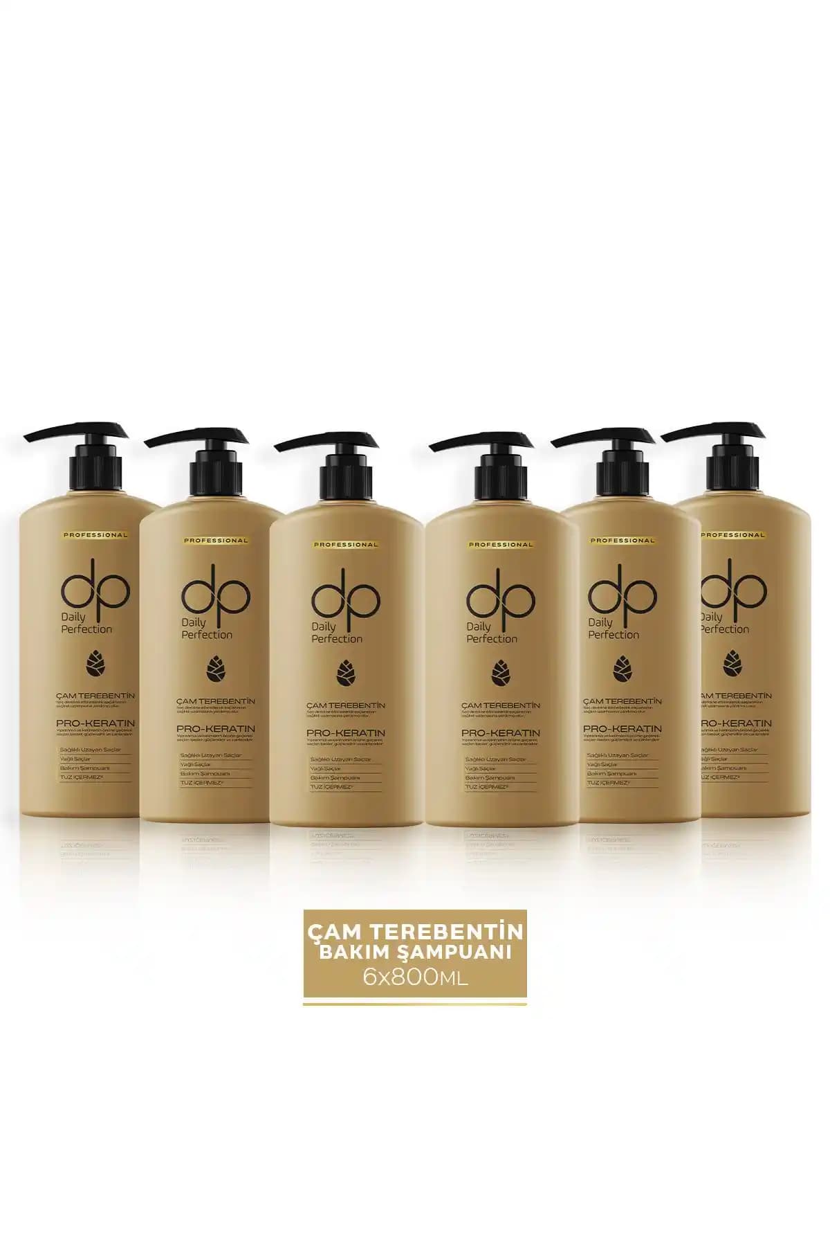 dp Daily Perfection Şampuan Çam Terebentin: Yağlı Saçlar İçin Besleyici Çözüm