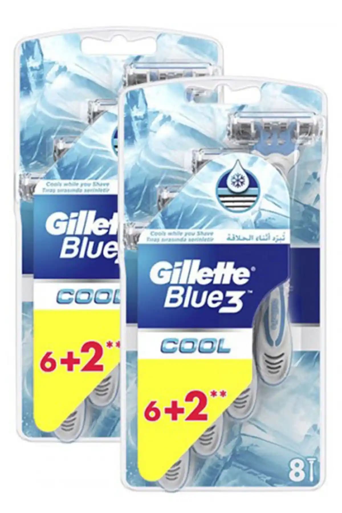 Gillette Blue3 Cool Kullan At Tıraş Bıçağı İle Ferah ve Hijyenik Tıraş Deneyimi