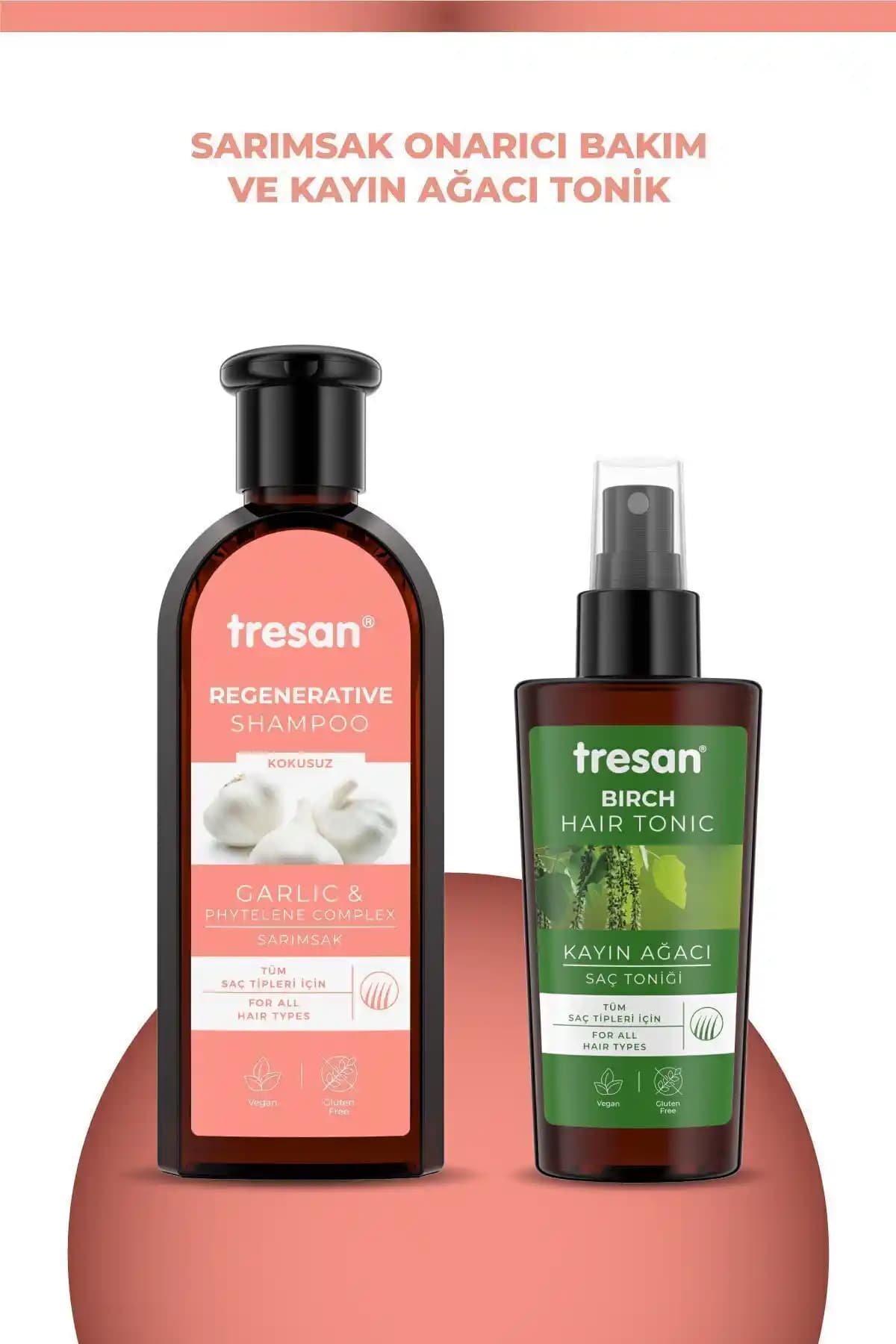 Tresan Sarımsak Onarıcı Bakım Şampuanı ve Saç Toniği İncelemesi