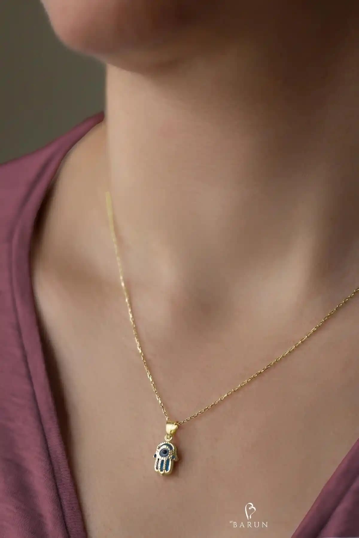 By Barun Silver Nazar ve NEREZE 925 Ayar Gümüş Kolye Karşılaştırması