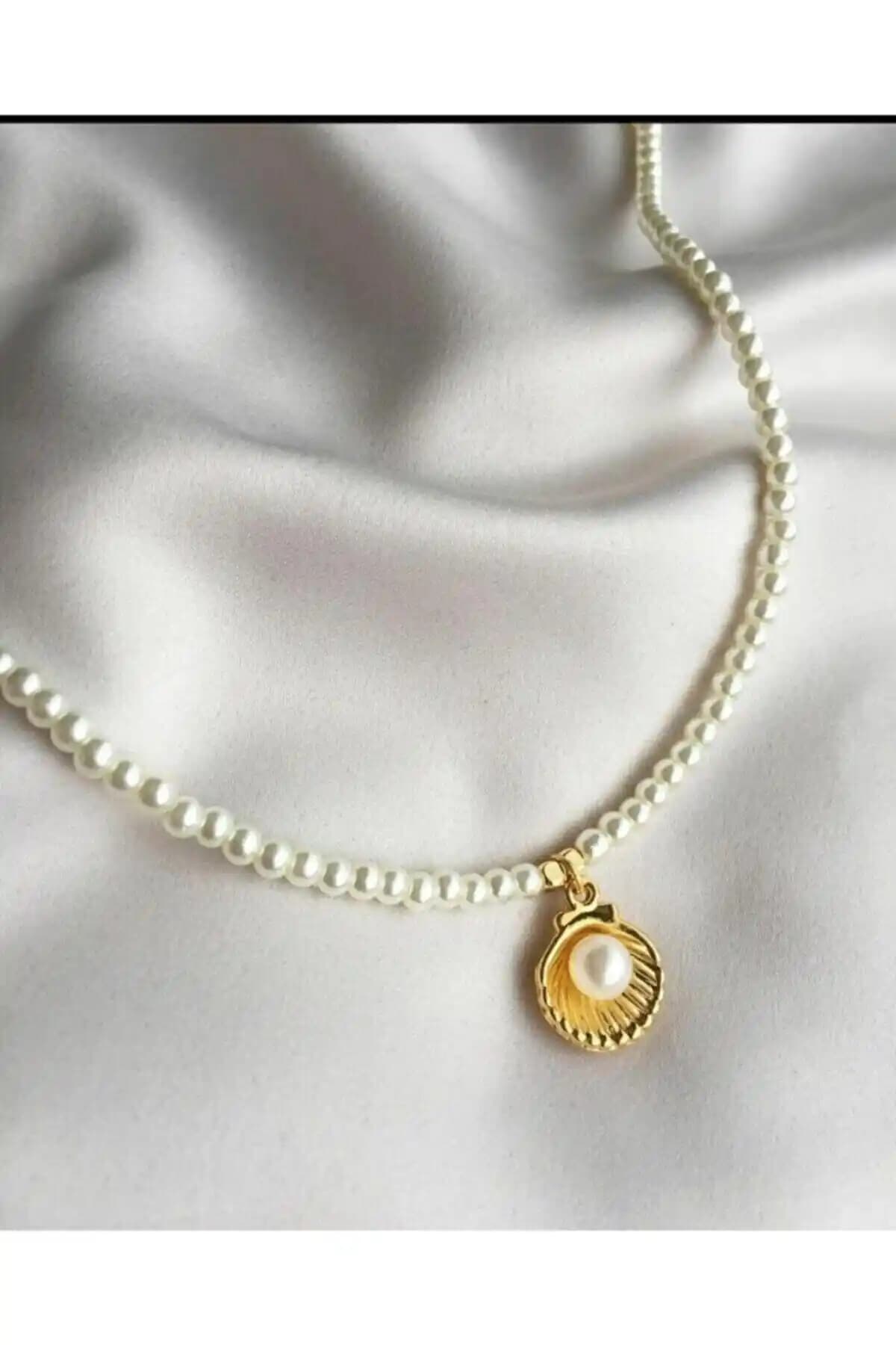 Genel Markalar İnci İstiridye Kolye: Zarif ve Şık Tasarımla Günlük ve Özel Kullanım İçin