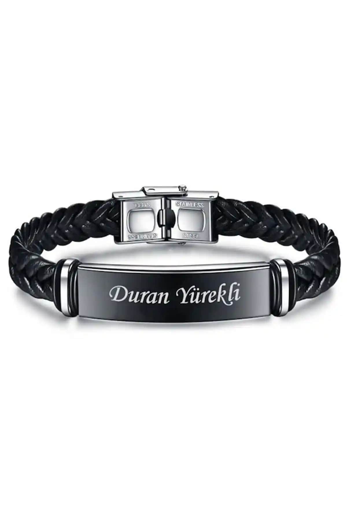 HighClass Kişiye Özel Deri Bileklik: Şık ve Modern Tasarım ile Günlük Kullanım İçin