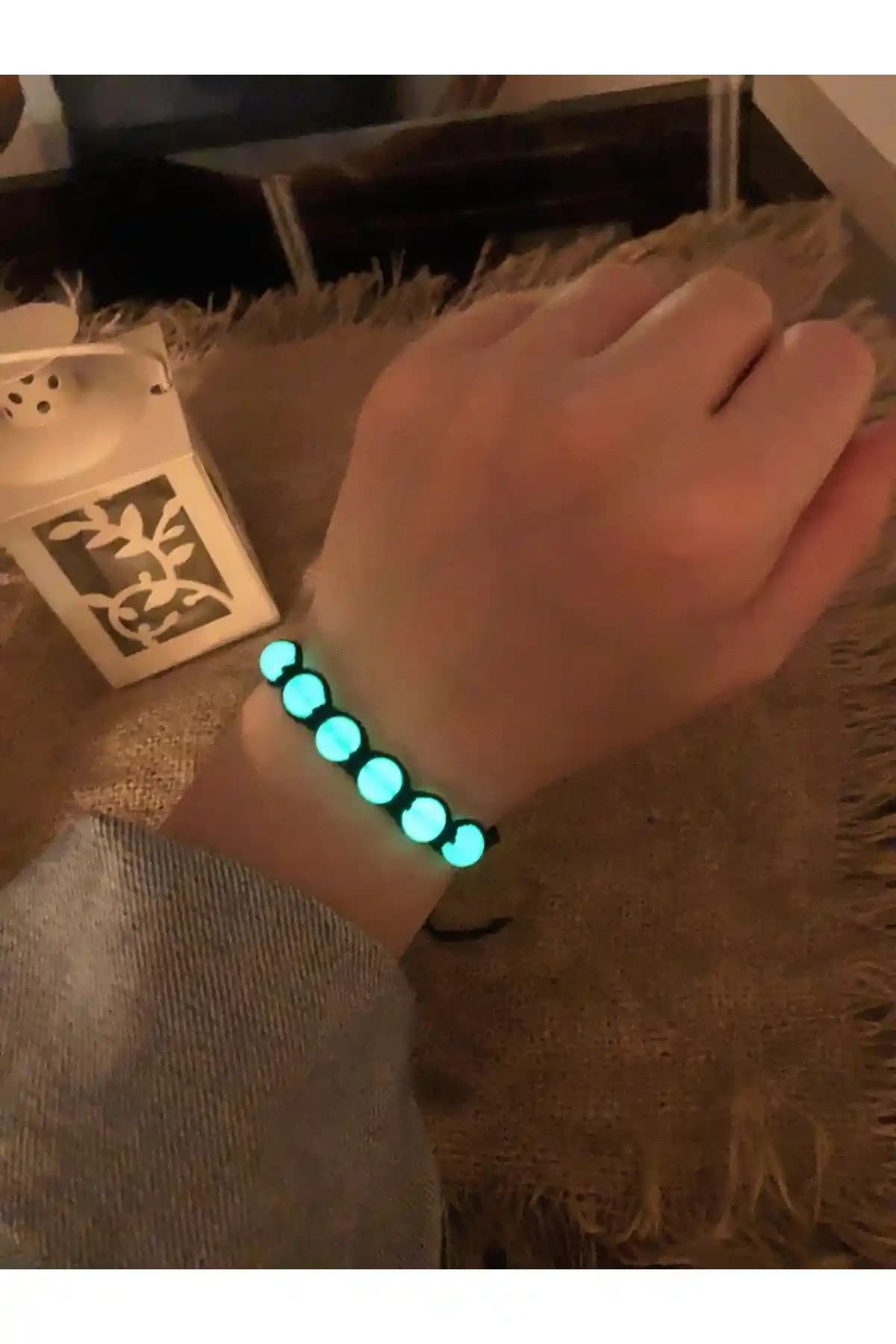 Karanlıkta Parlayan Kedi Gözü Bileklik Tasarımı Orijinal ve Şık Aksesuar