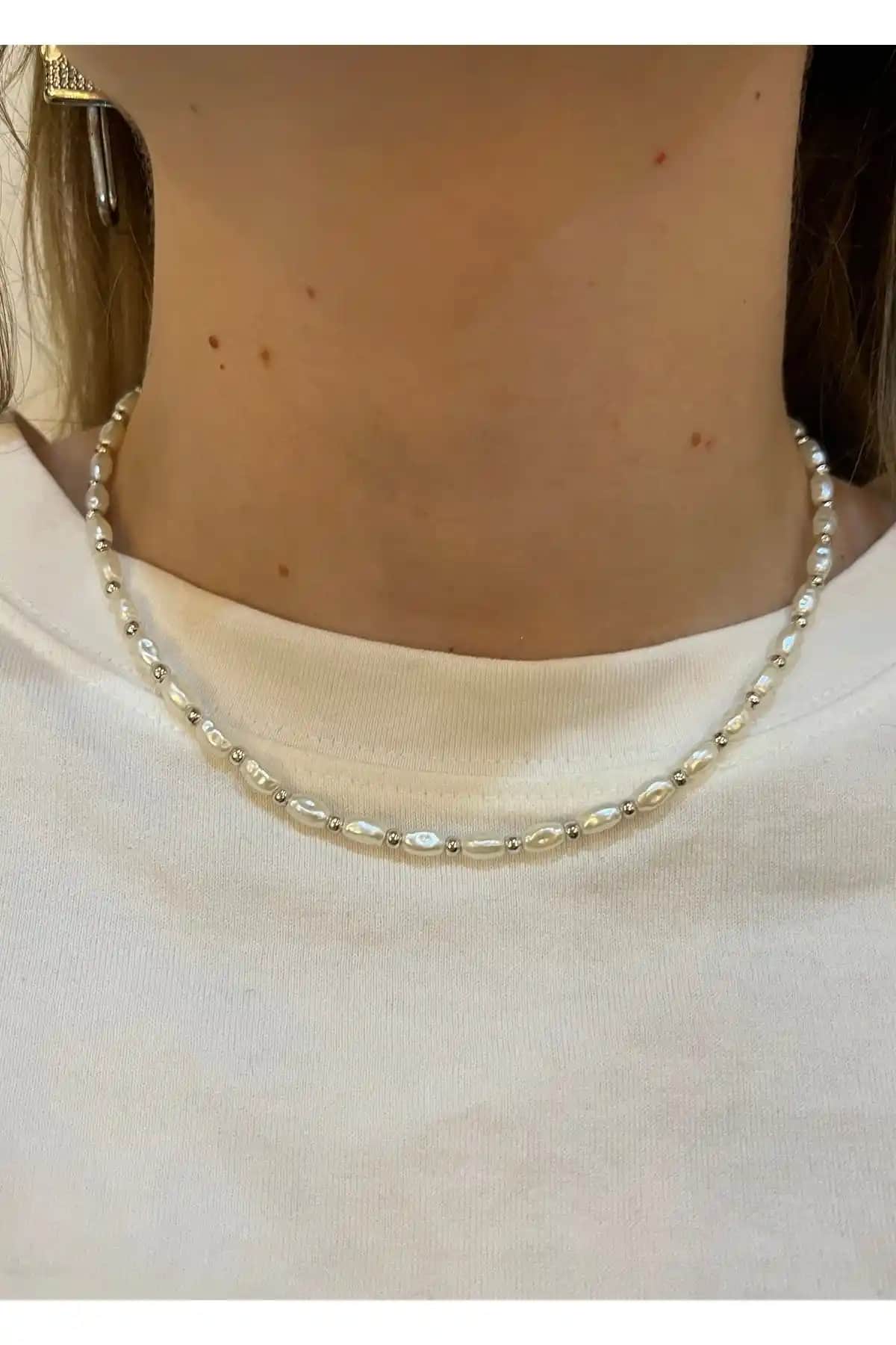 Kılğıstınbal İnci Kolye Karşılaştırması: Gü Müş Renk Topçuk ve Altın Kalpli Modeller