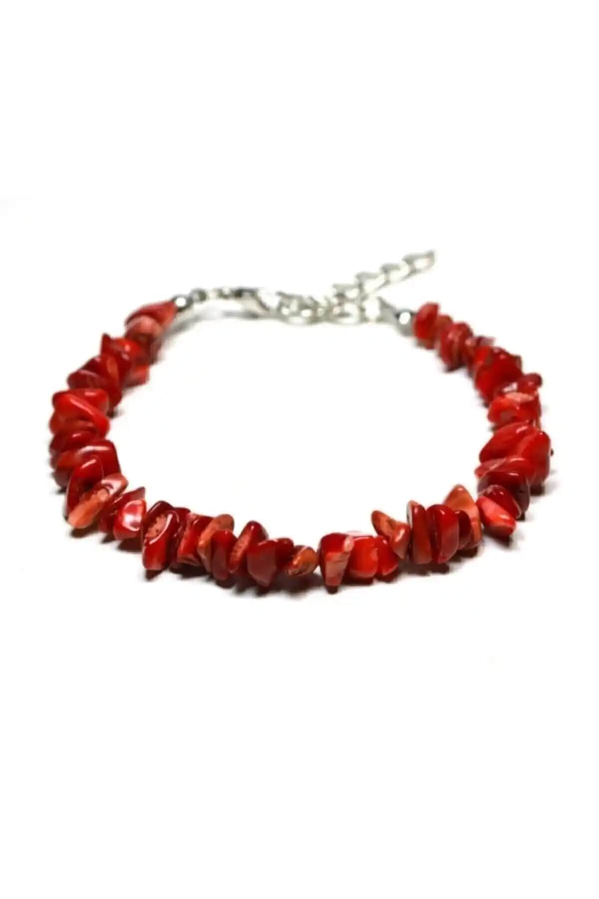 Mercan Kırık Doğaltaş Bileklik: El İşçiliği ile Zarif ve Anlamlı Takı Seçeneği