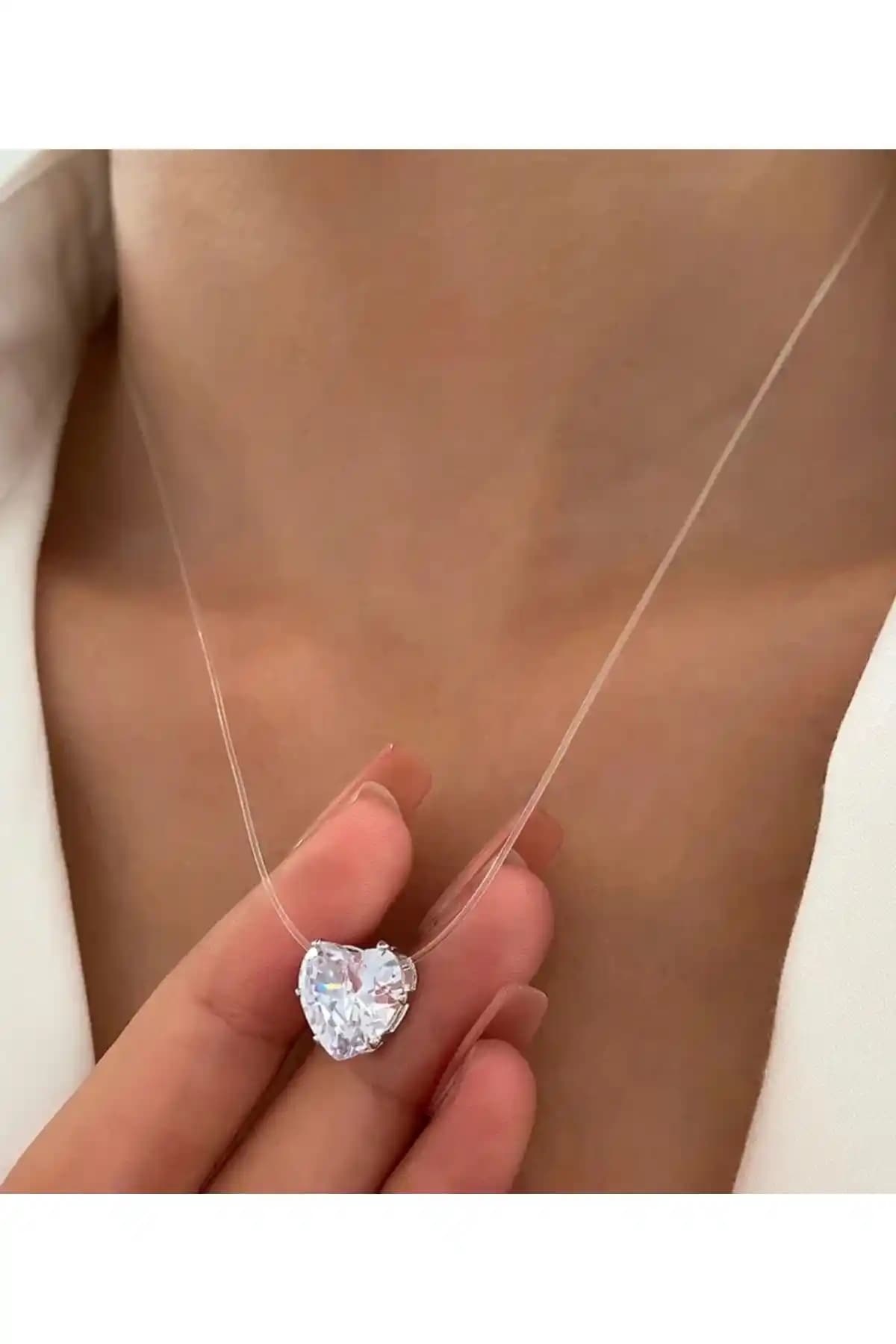 Monalisatoka Kadın Gümüş Kolye Karşılaştırması: Kalp Zirkon Hayalet ve Rhinestone Choker Modelleri