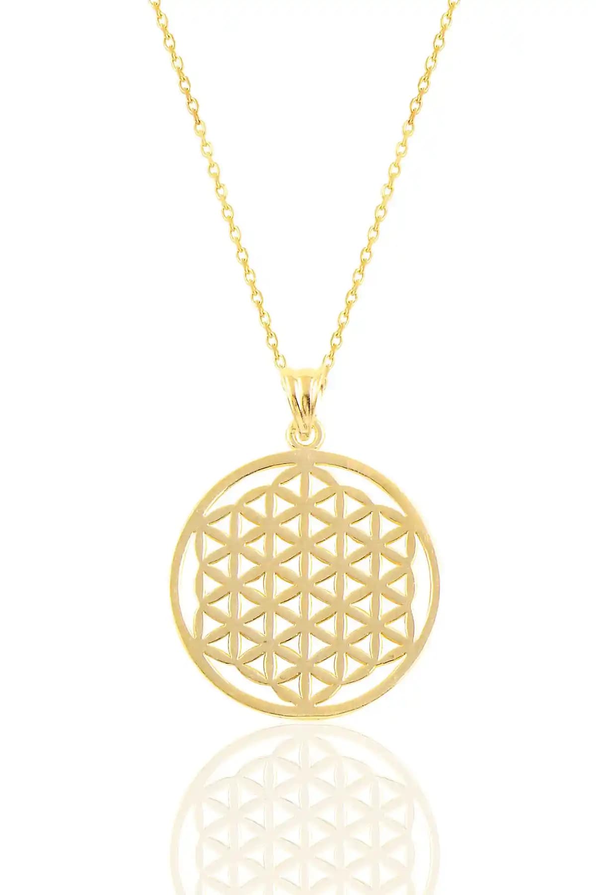 Söğütlü Silver Yaşam Çiçeği Kolye Karşılaştırması: Altın Yıldızlı ve Rodyumlu Modeller