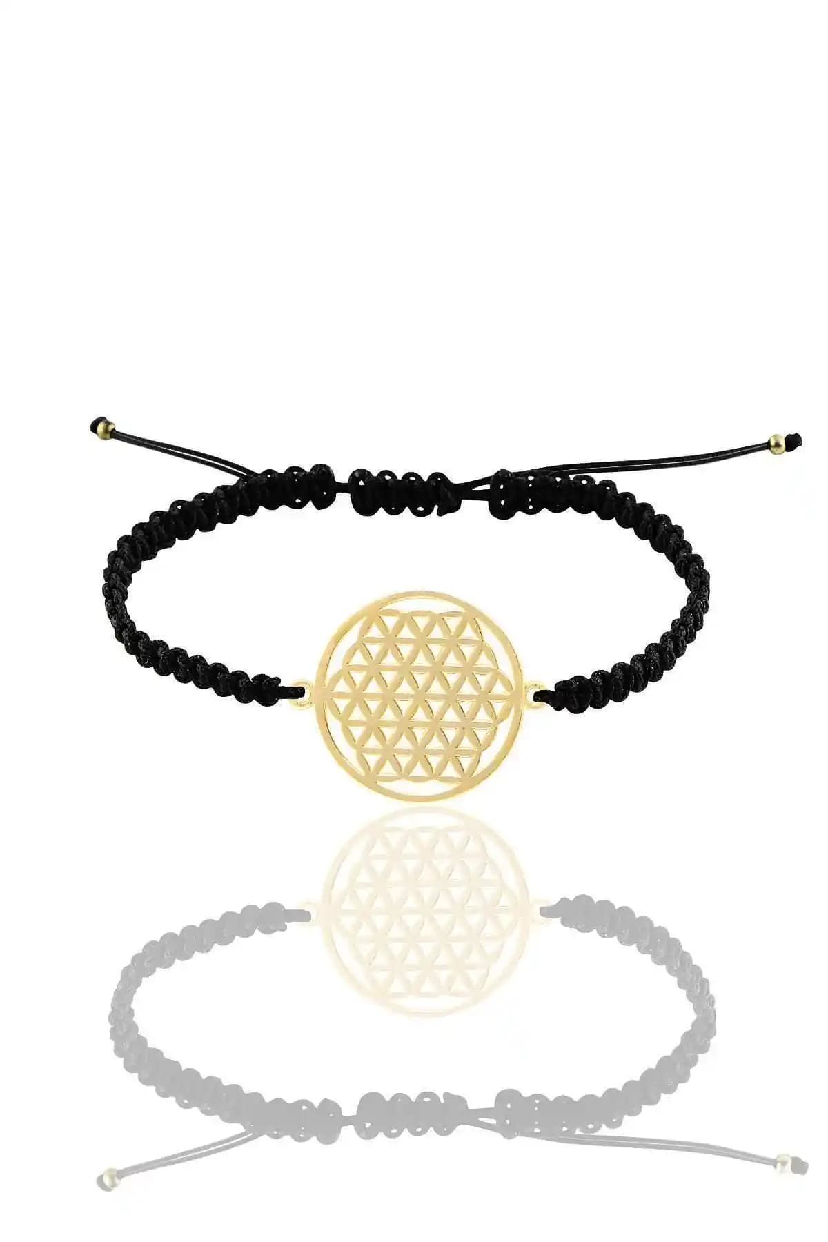 Söğütlü Silver Yaşam Çiçeği Örgülü Altın Yalnızlık Bileklik Tasarımı ve Kullanım İpuçları