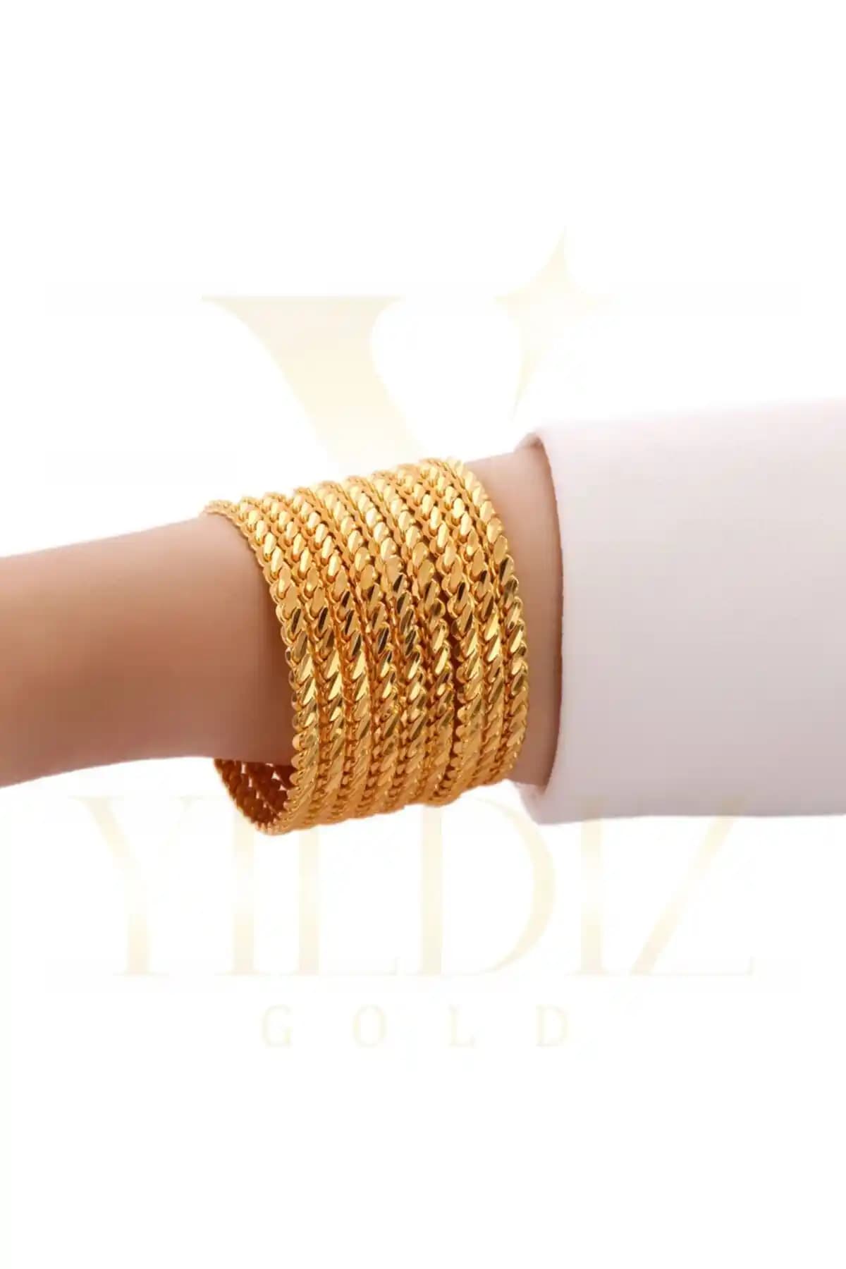 Yıldız Gold İmitasyon 22 Ayar Altın Kaplama Bilezik Setleri Karşılaştırması