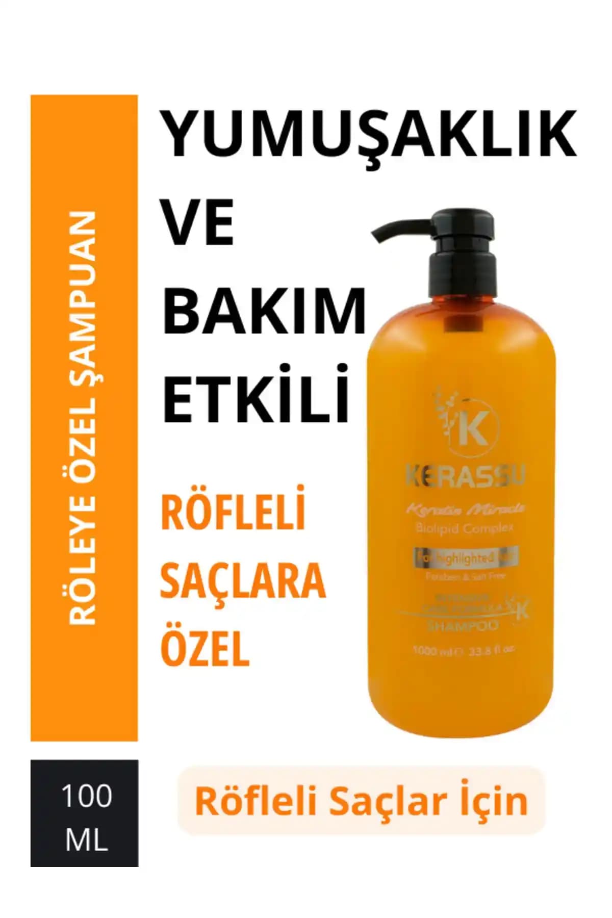 KERASSU Röfleli Saçlar İçin Doğal Keratin Şampuan: Etkili Saç Bakım Ürünü