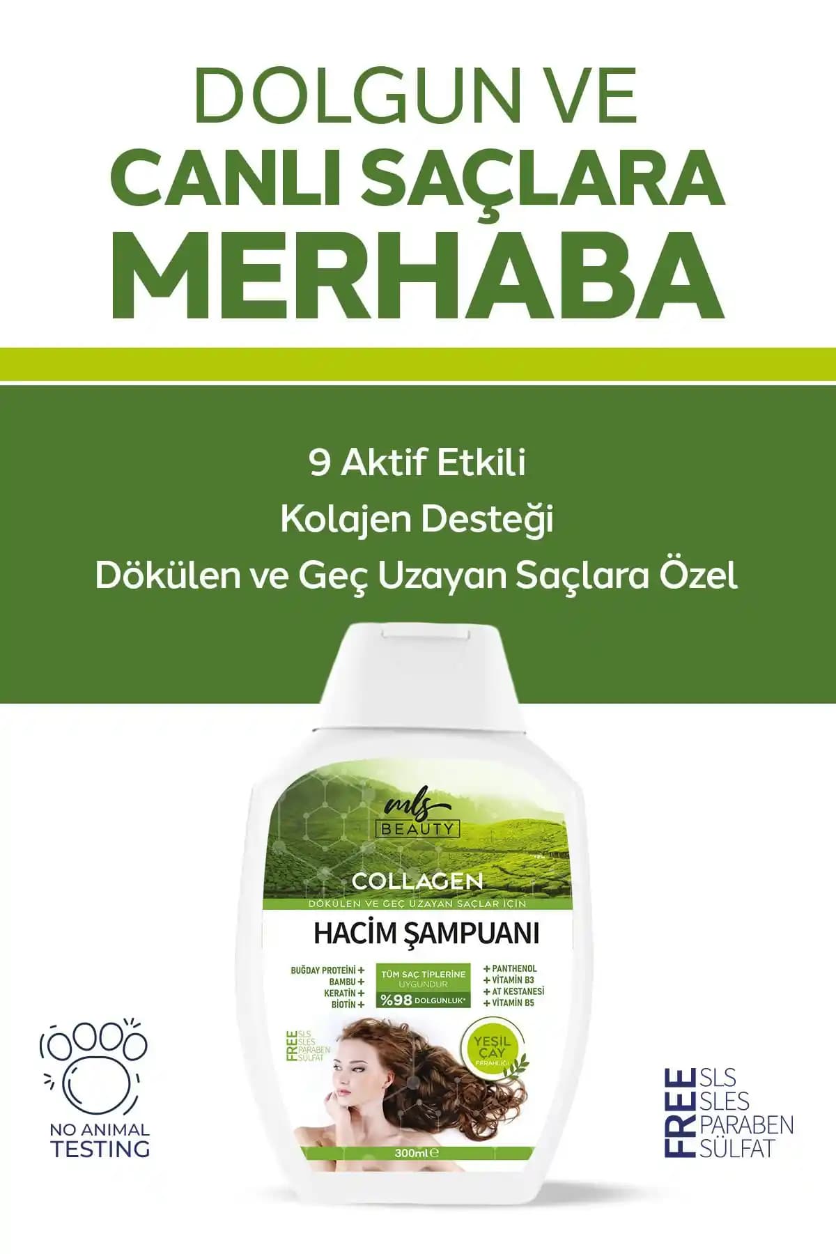 Milacus Kolajen ve Keratin Şampuan: Etkili Dökülme Önleyici ve Besleyici Çözüm