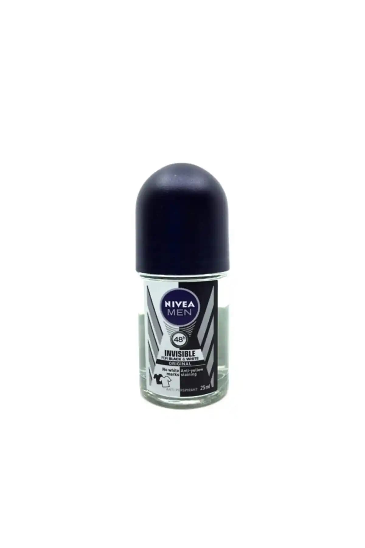 NIVEA Ünvisible Black&White Erkek Roll-on: Alüminyumsuz Etkili Deodorant Seçeneği