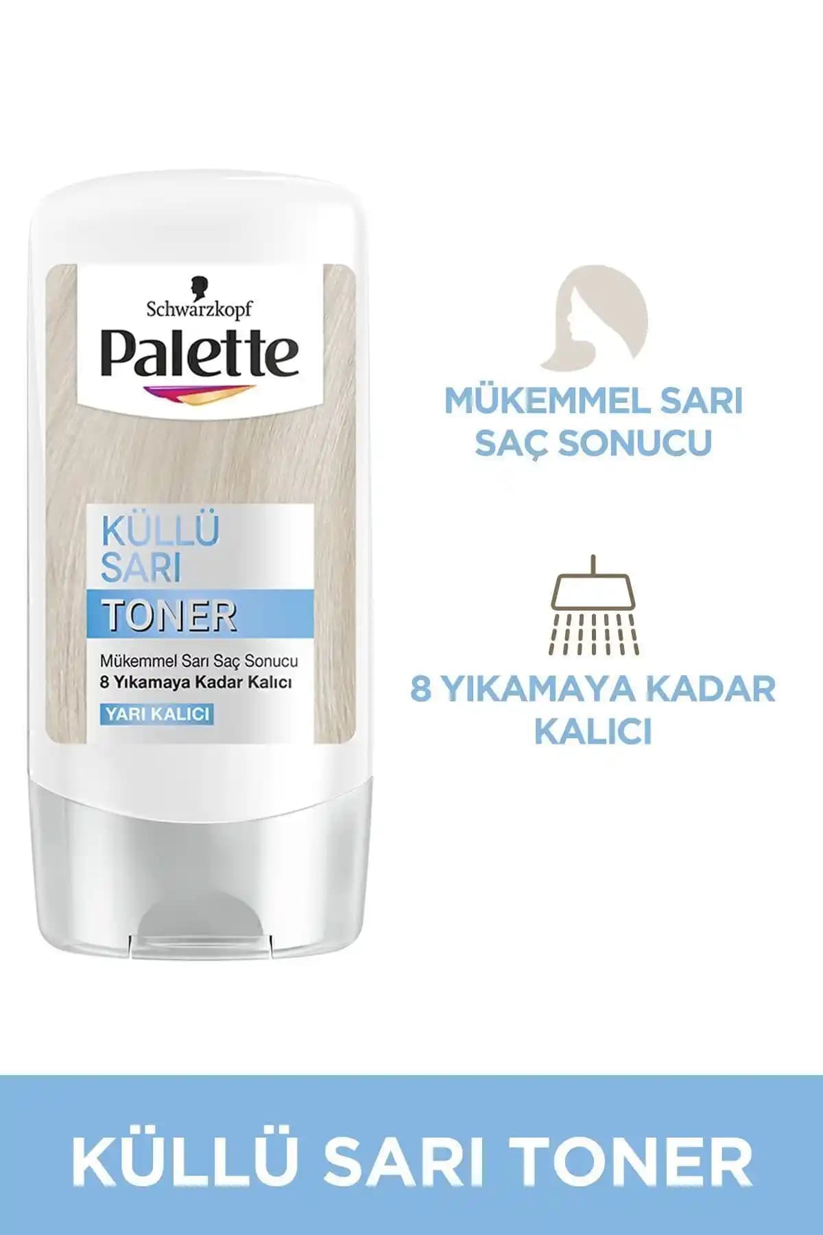 Palette Toner Küllü Sarı Blonder: Doğal ve Işıltılı Saç Renginiz İçin İdeal Çözüm