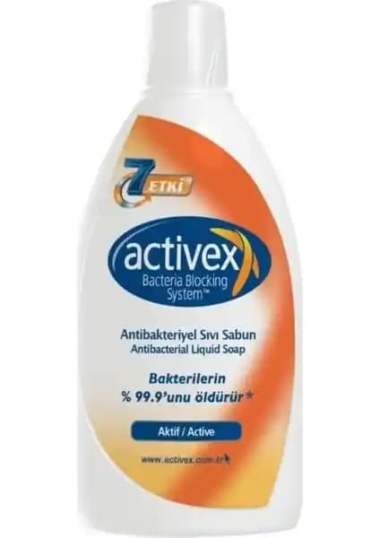 Activex Antibakteriyel Sıvı Sabun 1 Lt: Güçlü hijyen ve cilt dostu temizlik çözümü