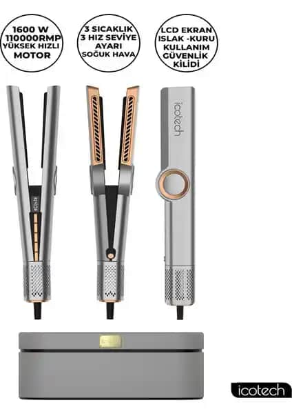 Icotech HS50 Pro ve Robx Airflow Saç Düzleştiricileri Karşılaştırması ve İnceleme