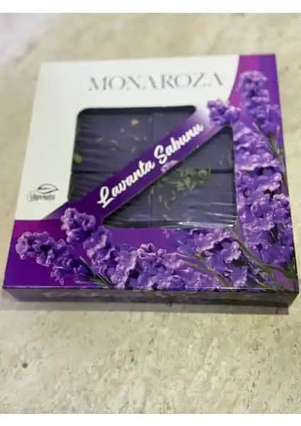 Monaroza 4'lü Lavanta Sabunu Doğal İçeriklerle Ferahlatıcı Temizlik Sağlar