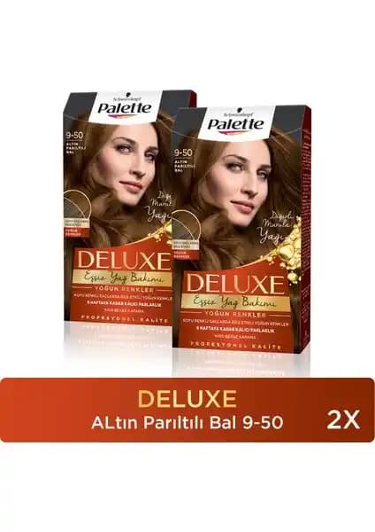 Palette Deluxe Saç Boyası Karşılaştırması: Altın Parıltılı Bal ve Kaşmir Kumral