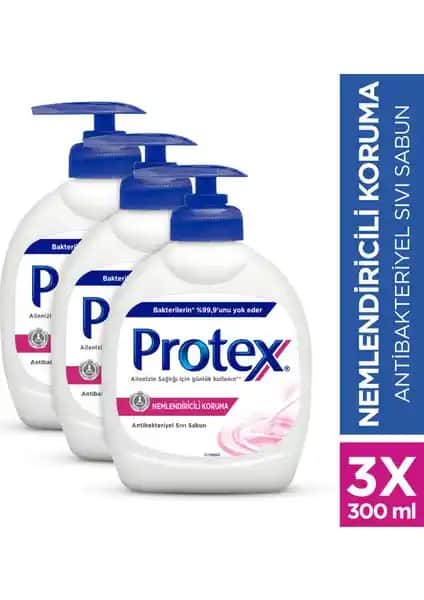 Protex Nemlendiricili Hijyenik Sıvı Sabun Günlük Temizlik ve Cilt Bakımı İçin Güvenilir Çözüm