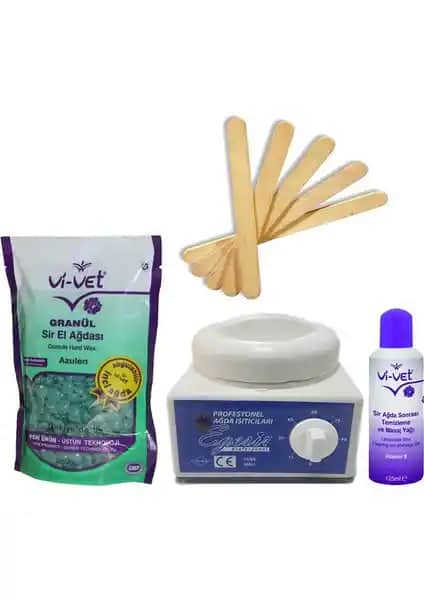 Vi-Vet Ege Sir Ağda Makinesi ve Pudralı Konserve Ağda Seti Karşılaştırması