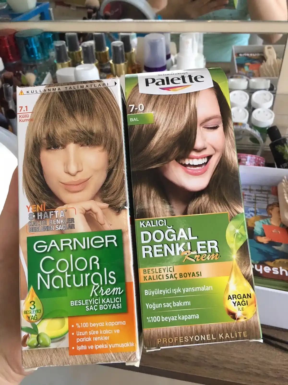 7 ve 8 Numara Saç Boyası Karışımıyla Doğal ve Canlı Sarı Tonlar Elde Etme