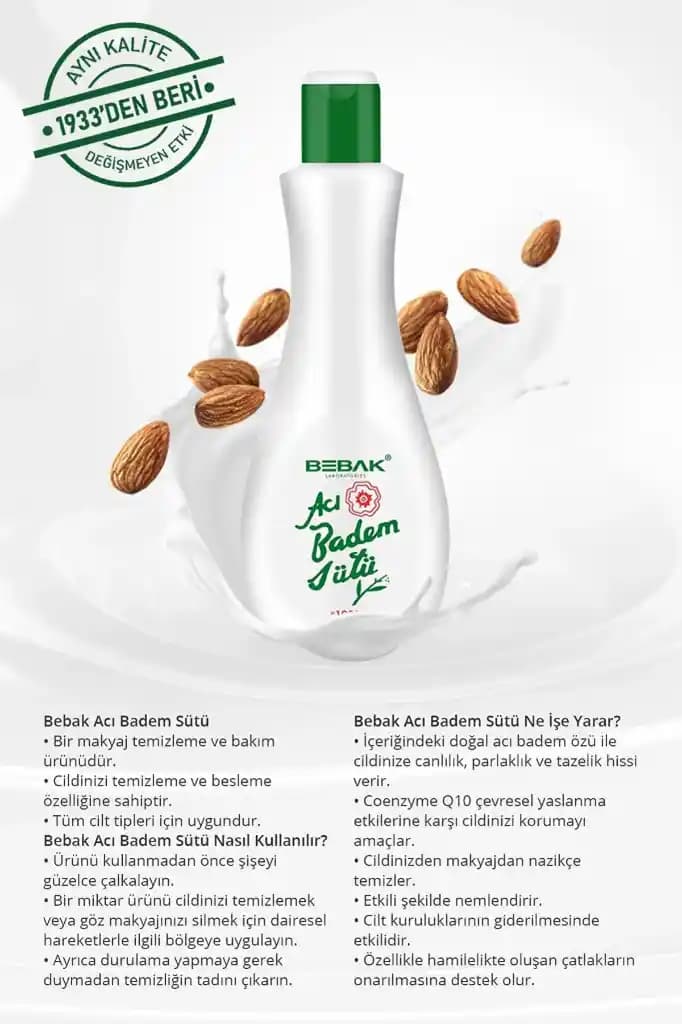 Acı Badem Sütü Tüylenme Yapar Mı? Cilt ve Saç Bakımında Etkileri ve Kullanım Önerileri