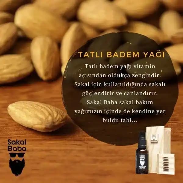 Acı Badem Yağı Sakal Çıkarır mı? Doğal Sakal Bakımında Bilimsel İnceleme