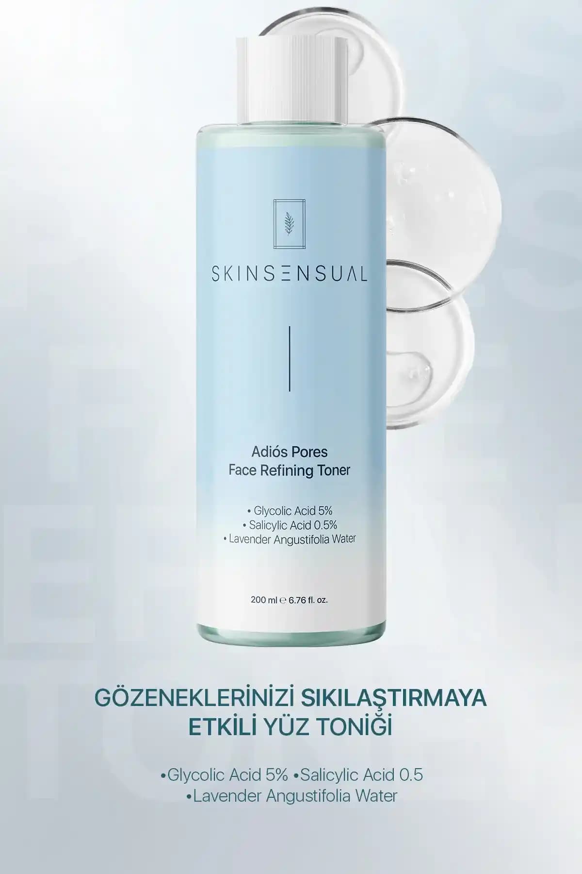 Adios Pores Face Refining Toner: Gözenekleri Sıkılaştıran ve Cildi Temizleyen Tonik Kullanımı