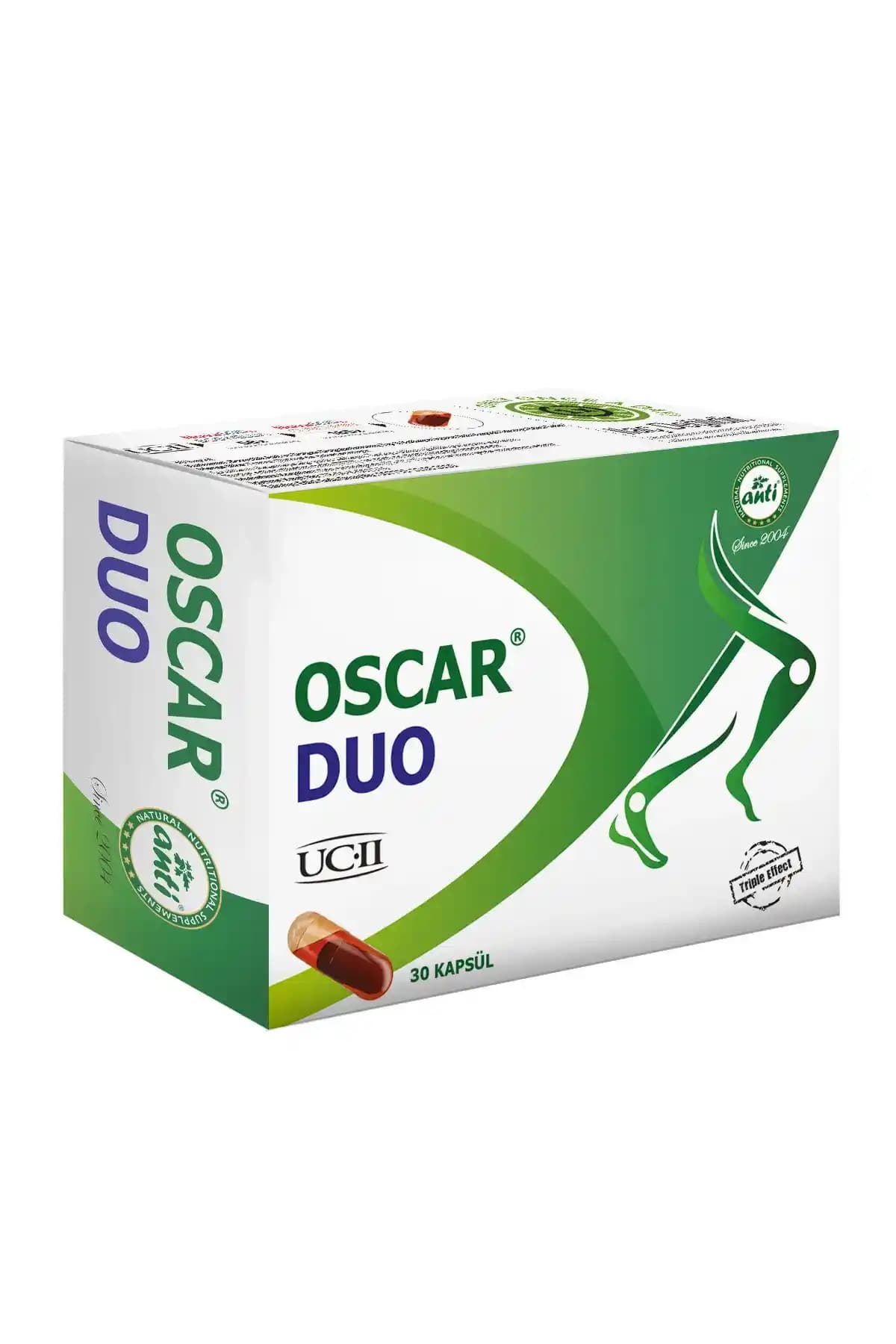 Anti Oscar Duo UC2 Undenature Tip 2 Kolajen ile Cilt ve Eklem Sağlığında Yenilikçi Destek