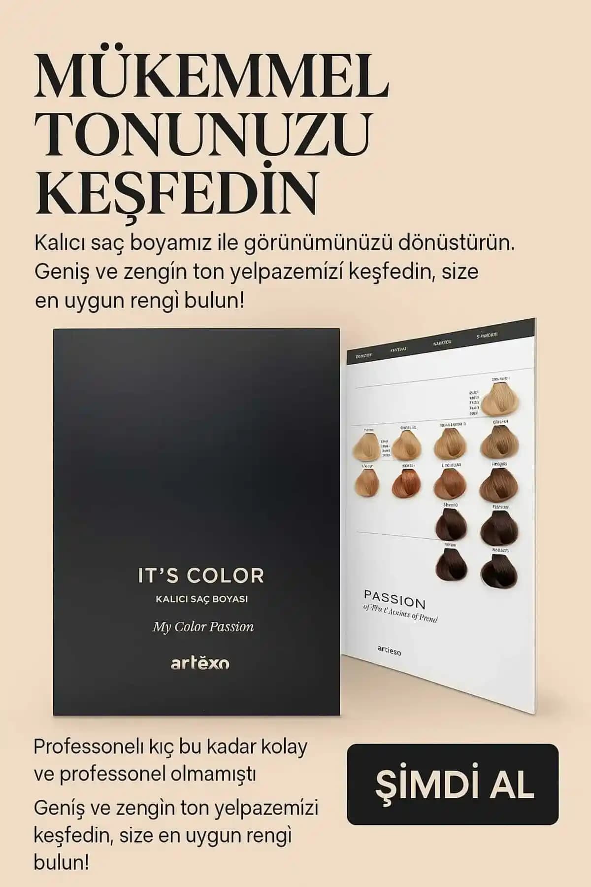 Artego Renk Kartelası ile Profesyonel ve Kalıcı Saç Renklendirme Rehberi