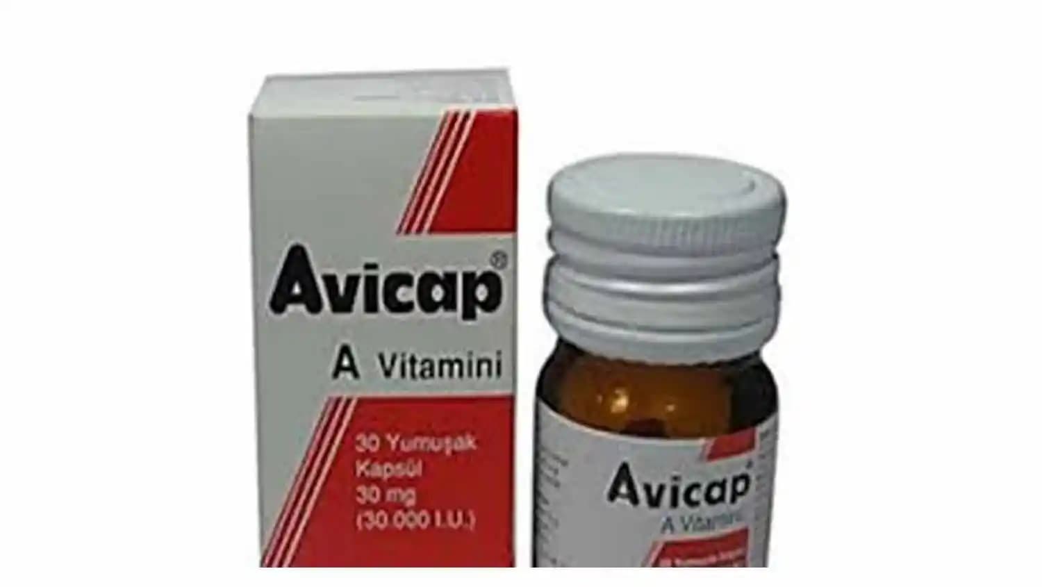 Avicap: Cilt Sağlığını Destekleyen 30 mg A Vitamini İçeren Vitamin Takviyesi