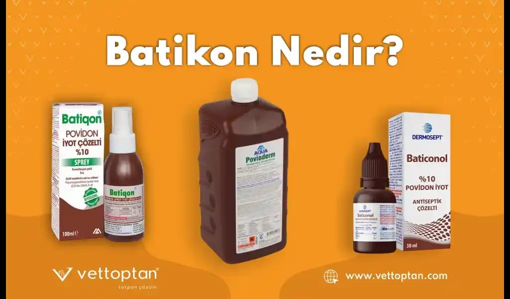 Batikon Nedir? Povidon İyot İçerikli Etkili Cilt Antiseptiği ve Kullanım Alanları