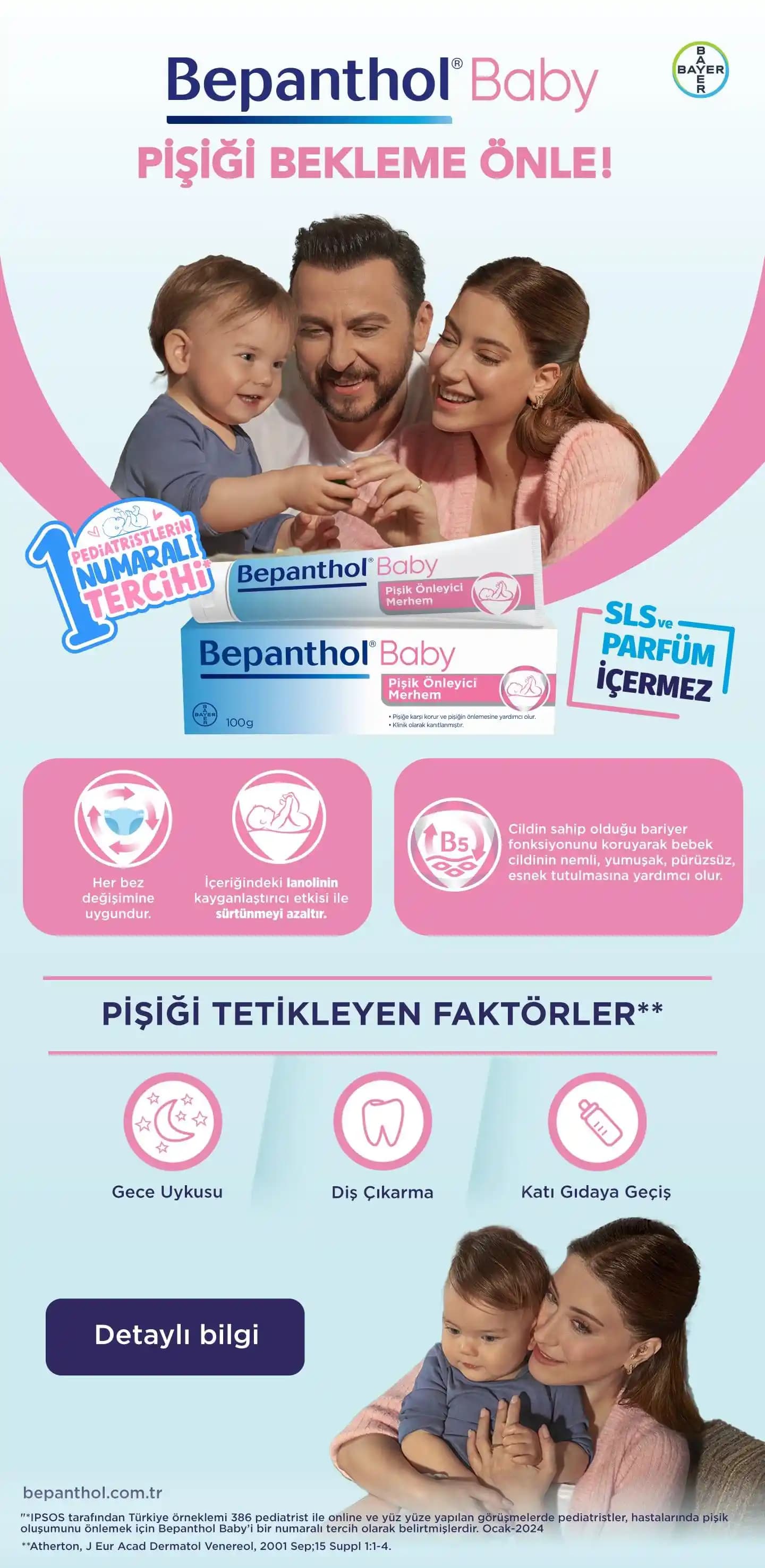 Bepanthol Pişik Kremi İçeriği: Temiz ve Güvenilir Bebek Cilt Bakımı Ürünü