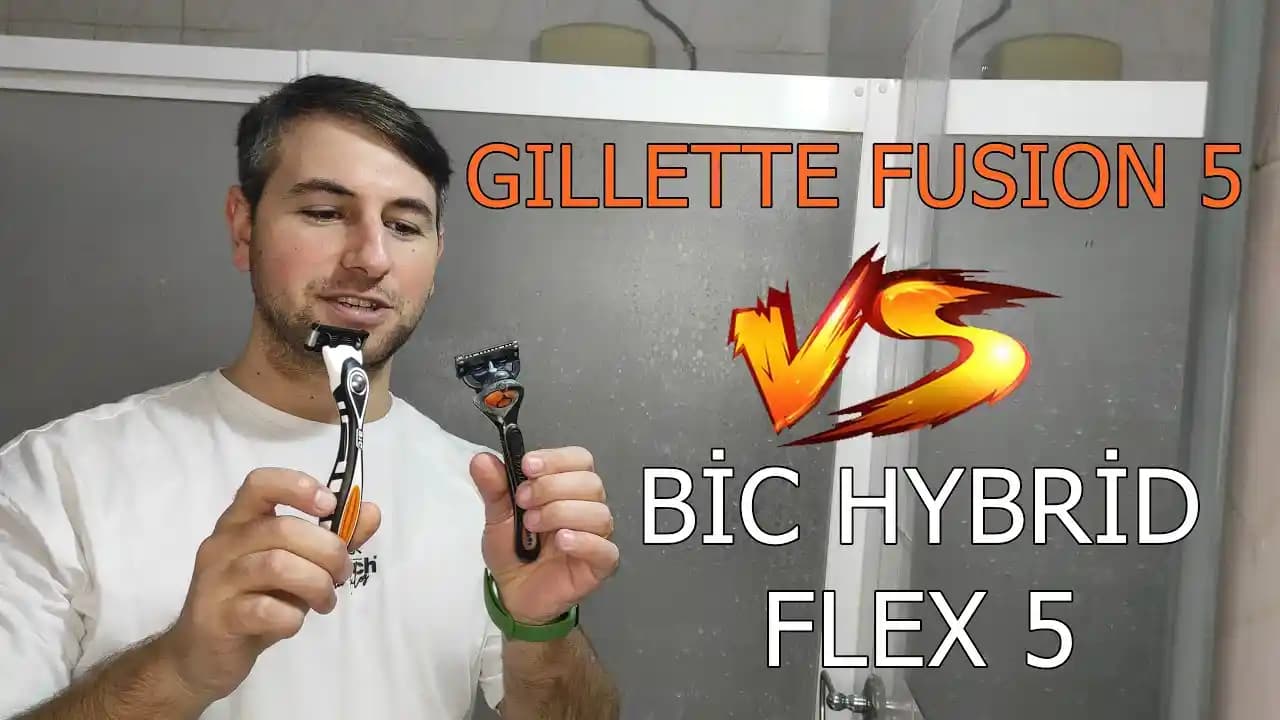 Bic Flex 5 ve Gillette Fusion 5 Tıraş Makineleri: Performans ve Konfor Karşılaştırması