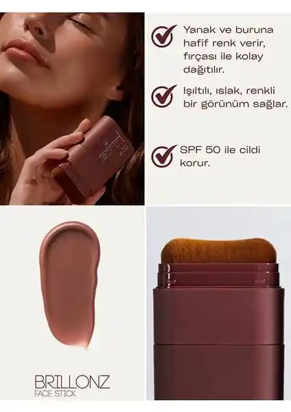 Brillonz Face Stick: Pratik ve Doğal İçerikli Cilt Bakımında Yenilikçi Ürün