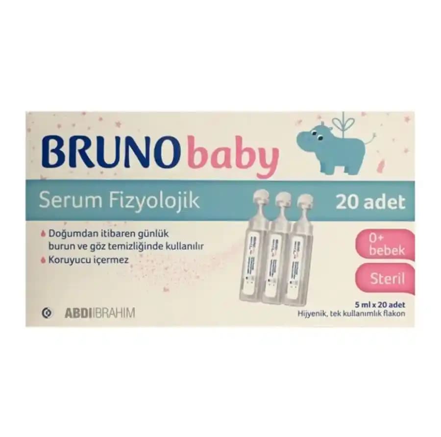 Bruno Baby Burun Damlası ile Bebeklerde Nazal Temizlik ve Sağlıklı Nefes Alma