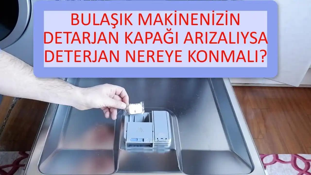 Bulaşık Makinesi Deterjanı Nereye Konur? Doğru Bölme Kullanımı ve İpuçları
