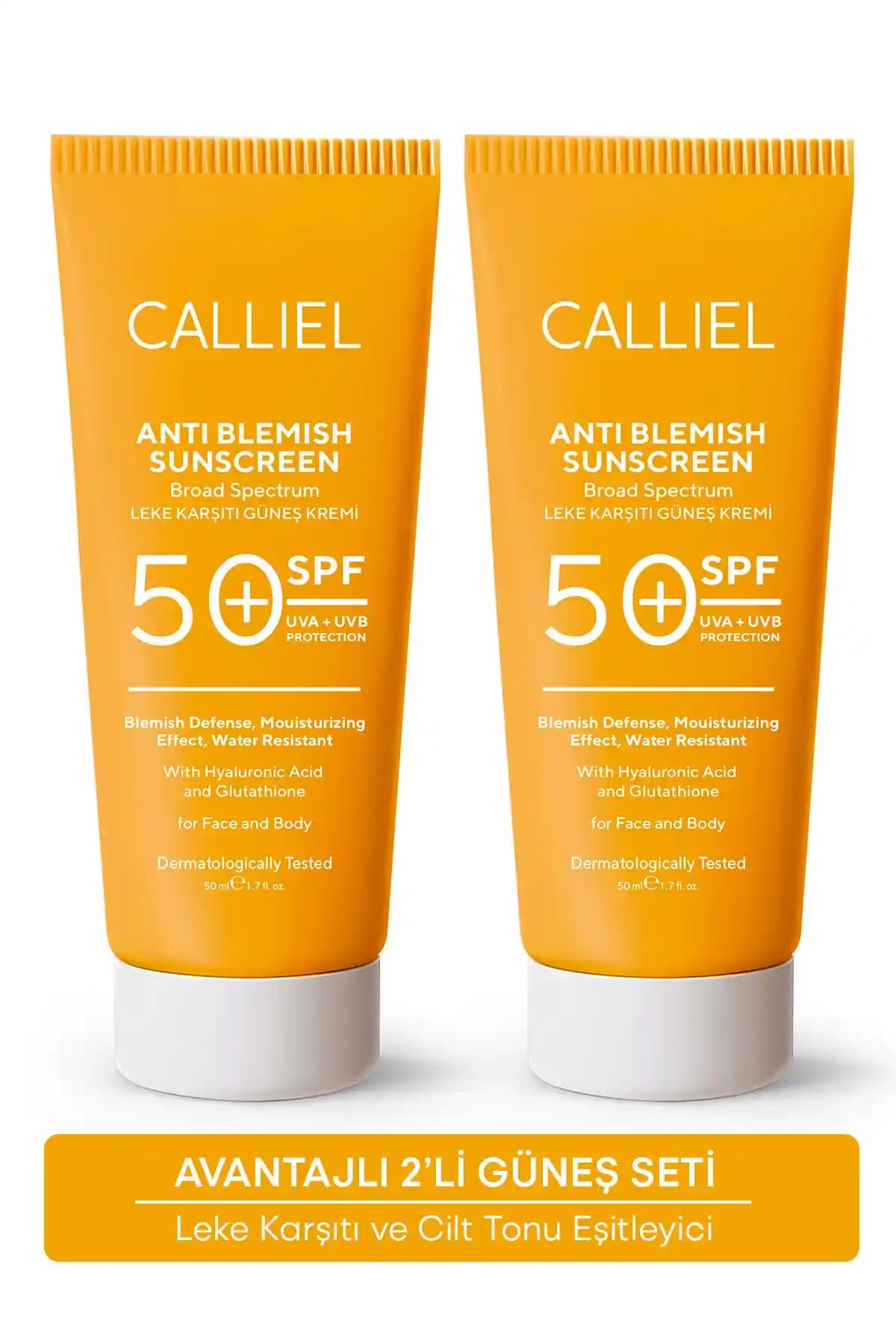 Calliel Güneş Kremi: Geniş Spektrumlu, Suya Dayanıklı ve Cilt Dostu Koruma Sağlar