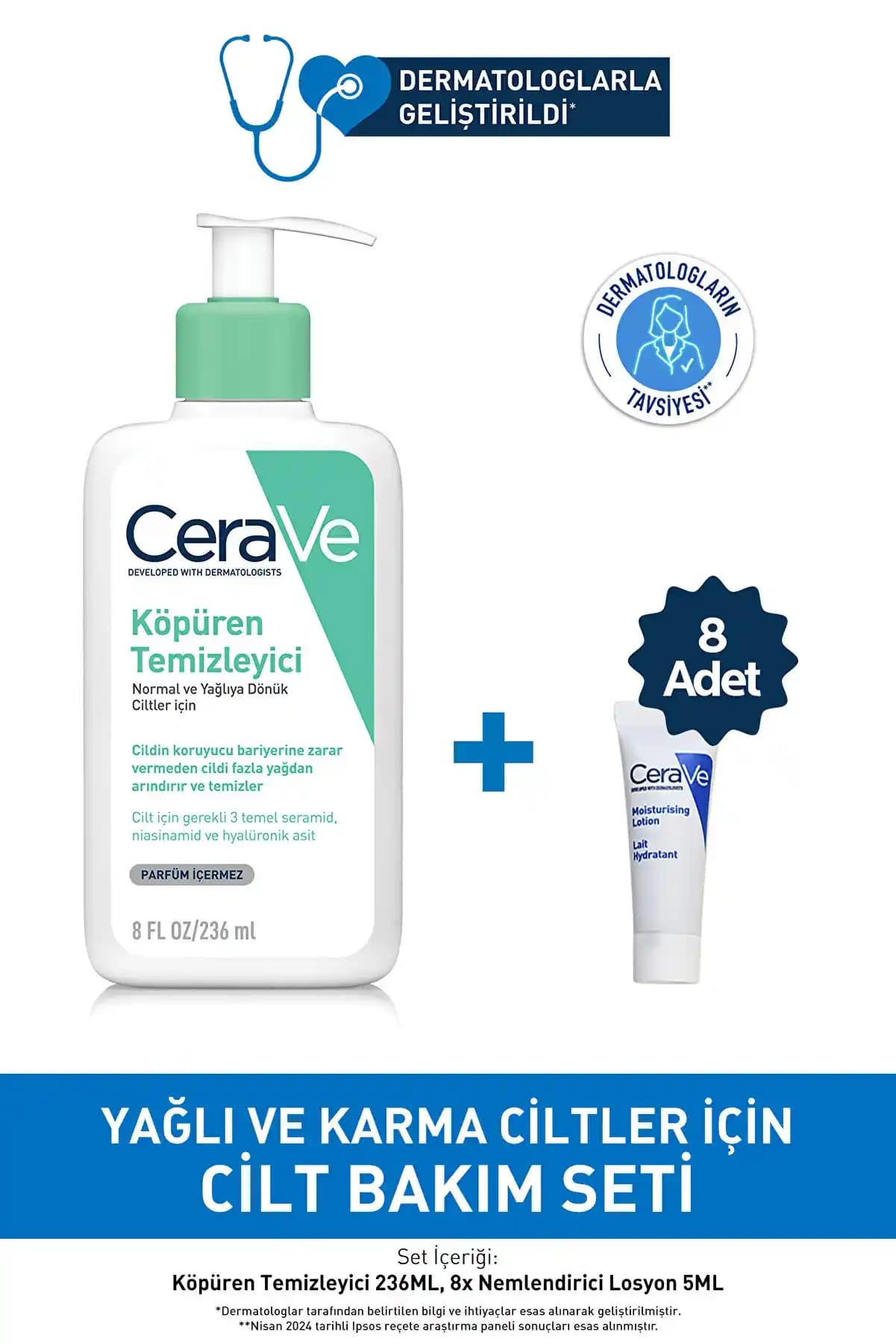 CeraVe Karma Ciltler İçin Temizleyici: Dengeli ve Sağlıklı Cilt Bakımı