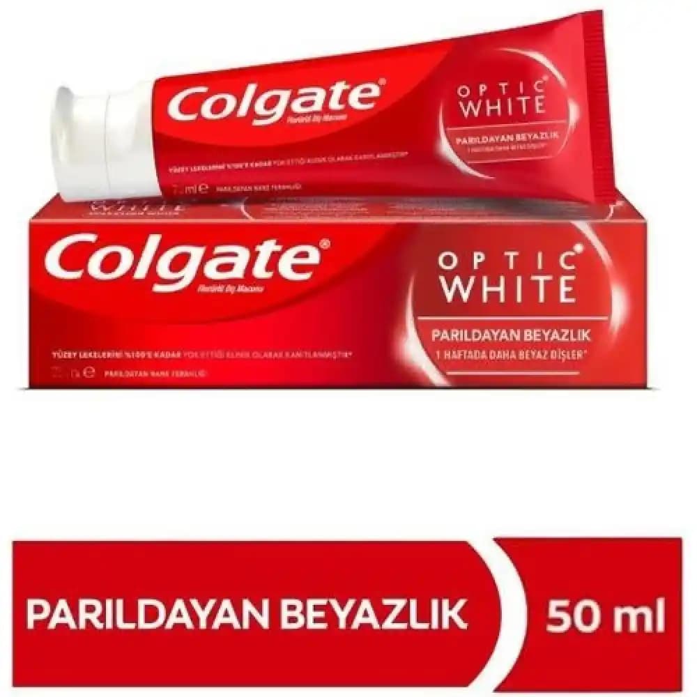 Colgate Optic White Diş Macunu: Etkili Beyazlatma ve Diş Sağlığı İçin Güvenilir Seçim