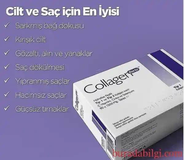 Collagen Forte Premium: Cilt, Saç ve Eklem Sağlığını Destekleyen Doğal Kolajen Takviyesi
