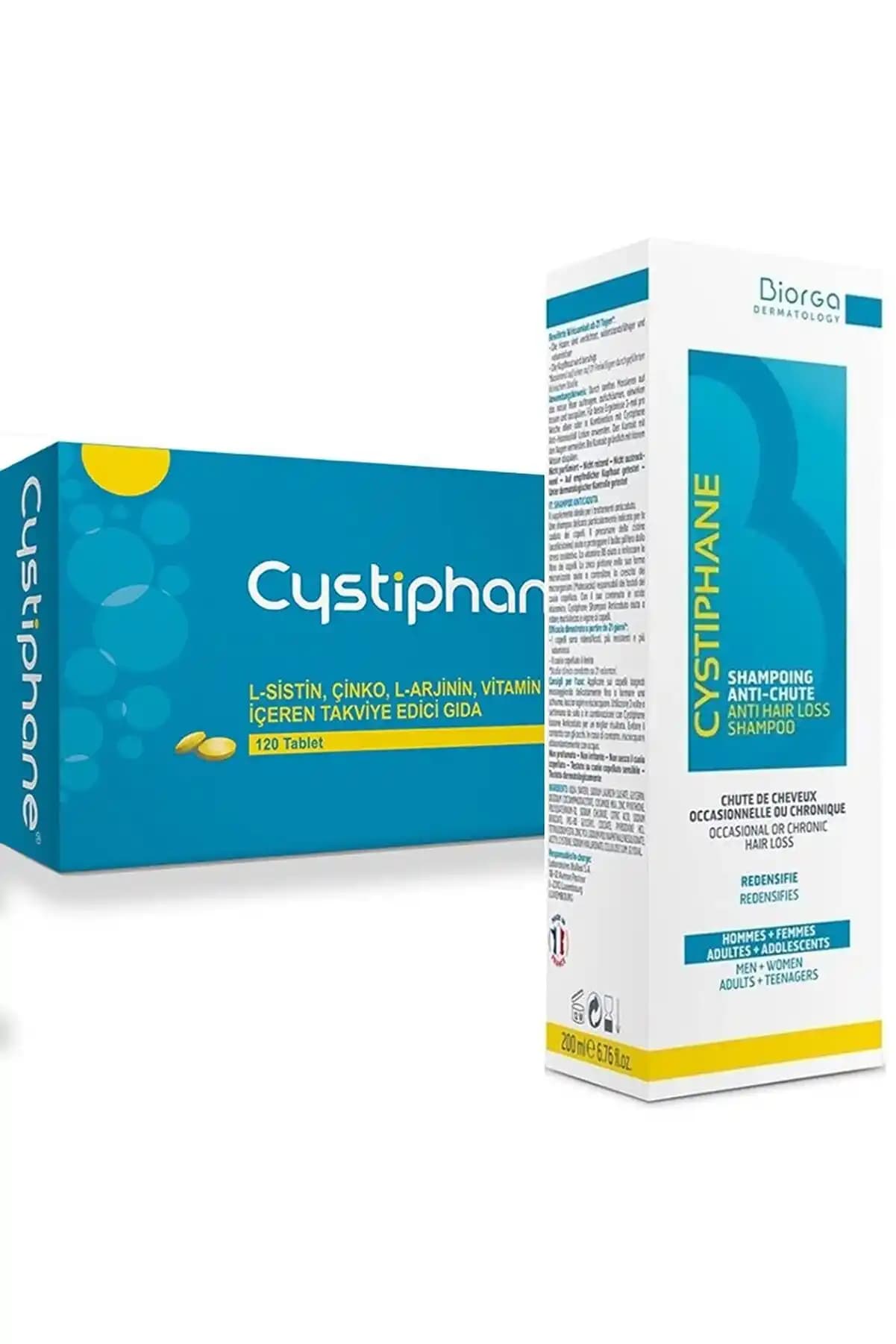Cystiphane Saç Dökülmesini Azaltan ve Saç Sağlığını Destekleyen Multivitamin Takviye