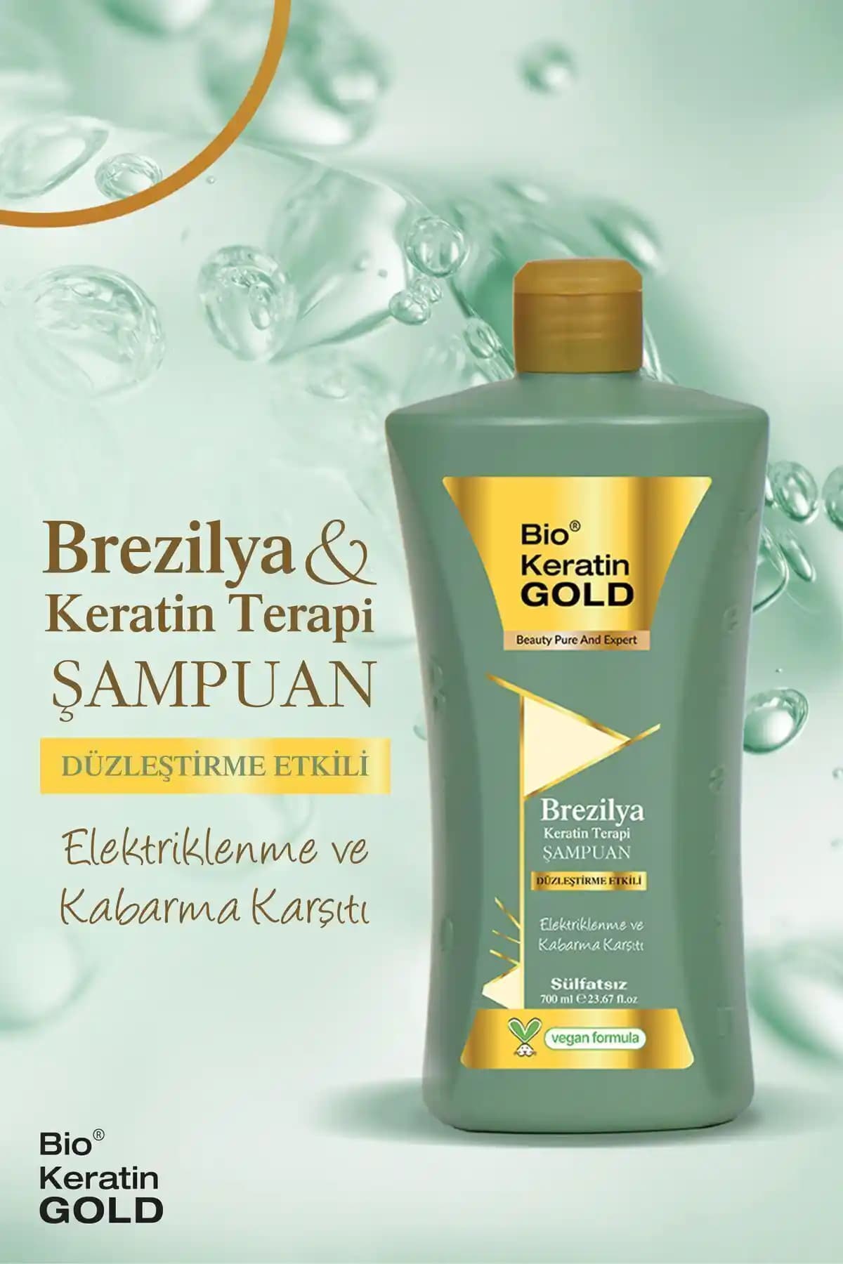 Bio Keratin Gold Brezilya & Keratin Sülfatsız Şampuan İncelemesi: Etkileri ve Kullanımı