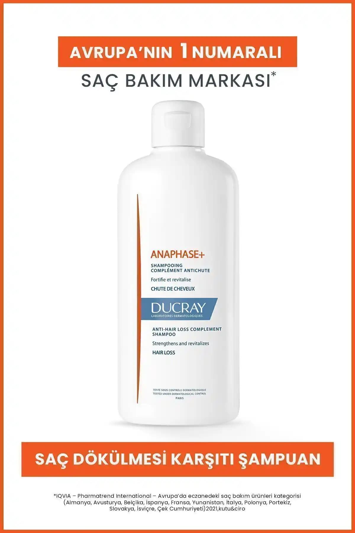 Ducray Anaphase+ Saç Dökülmesi Karşıtı Şampuan: Etkili Çözüm Sağlayan Ürün