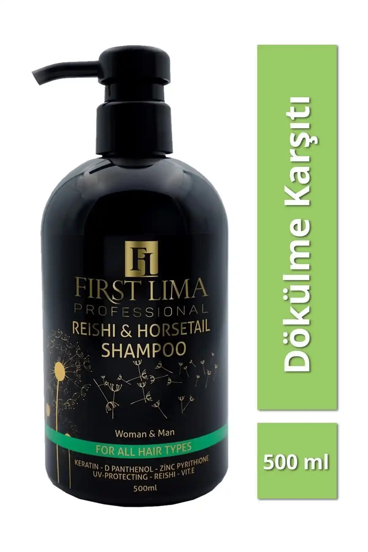 First Lima Professional Dökülme Karşıtı Reishi ve Horsetail Şampuanı Hakkında Bilgiler