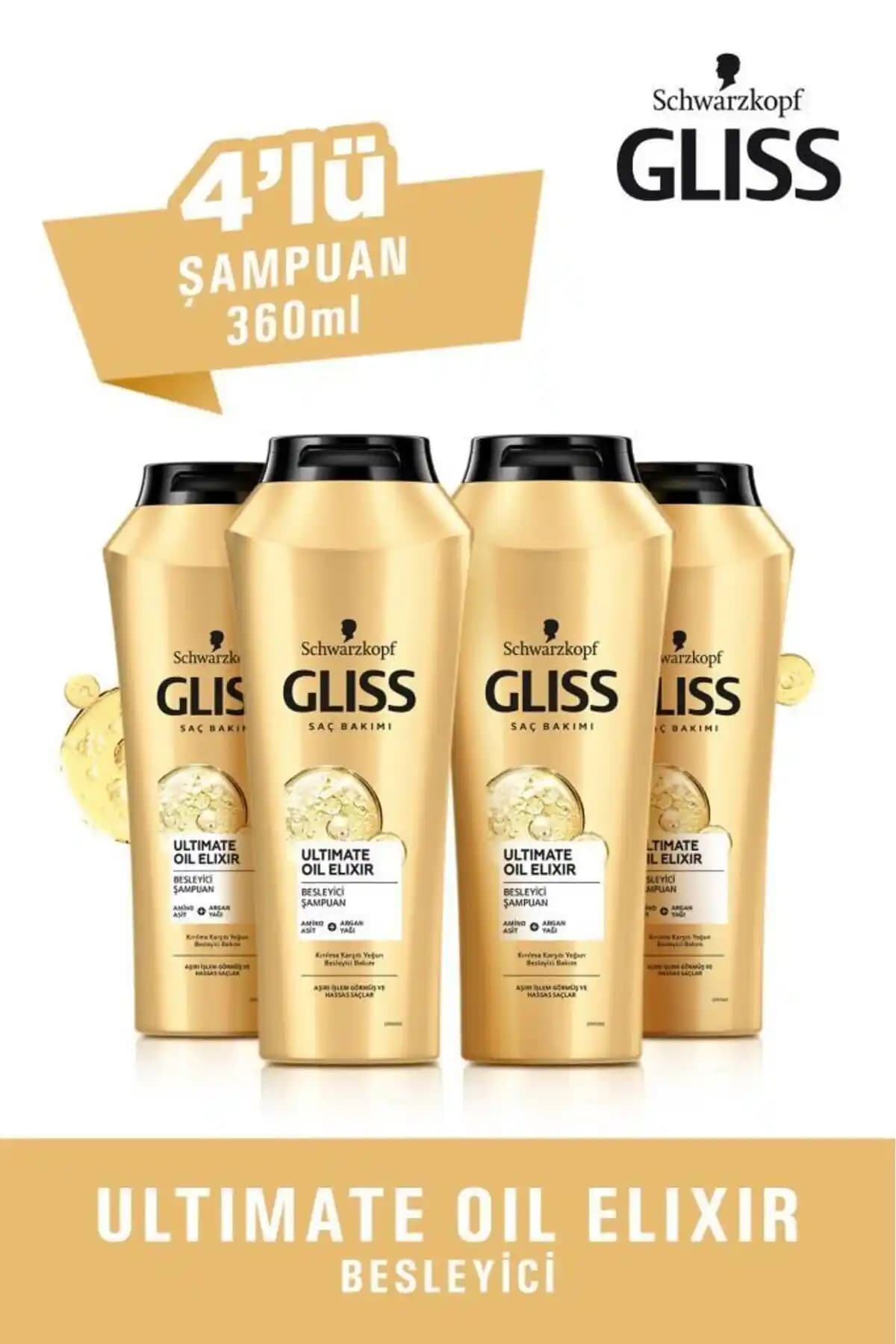 Gliss Ultimate Oil Elixir Besleyici Şampuan: Doğal İçeriklerle Saç Bakımının Temel Taşı