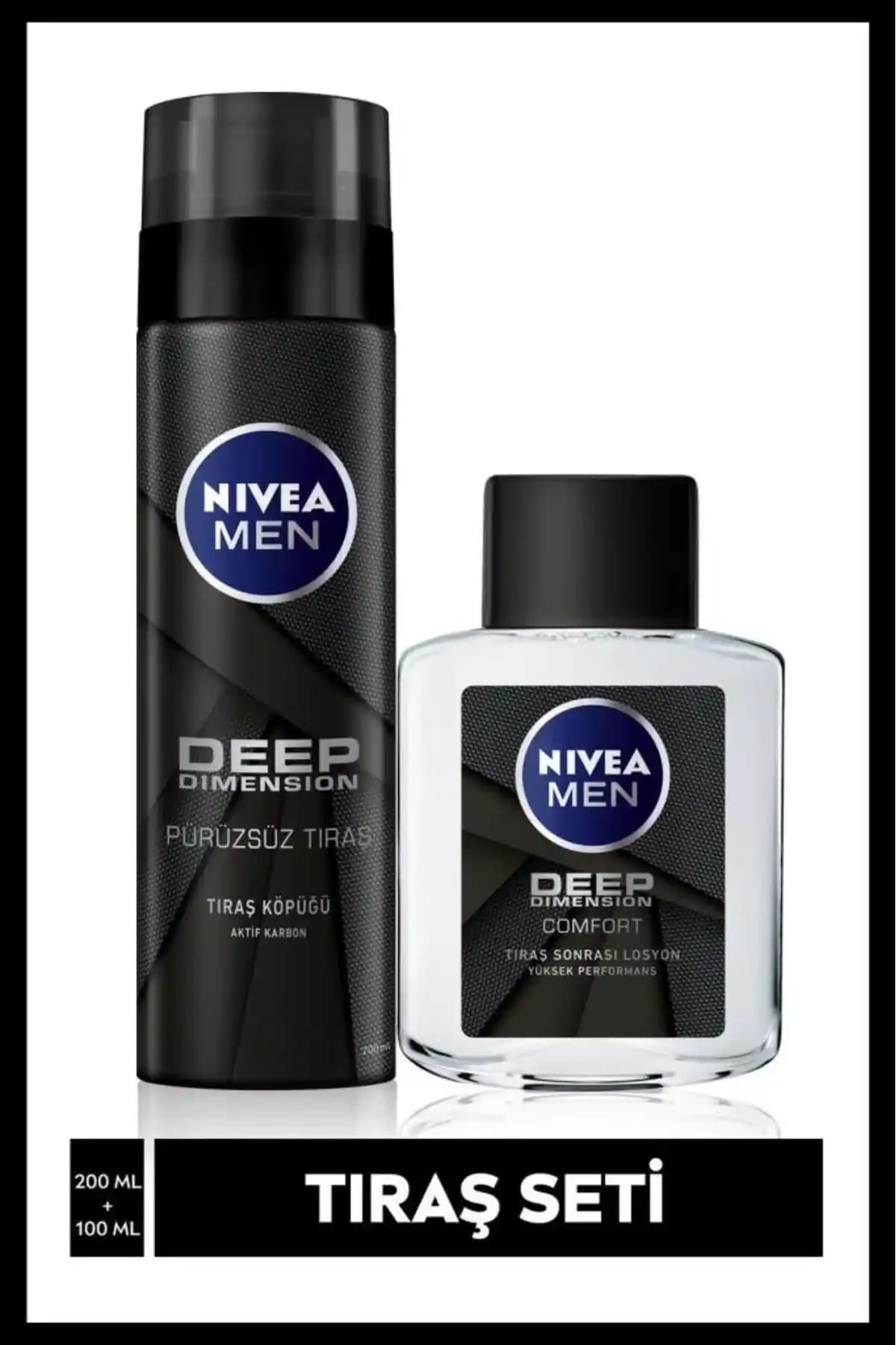 NIVEA Men Deep Tıraş Seti ile Konforlu ve Etkili Tıraş Deneyimi Sağlayın