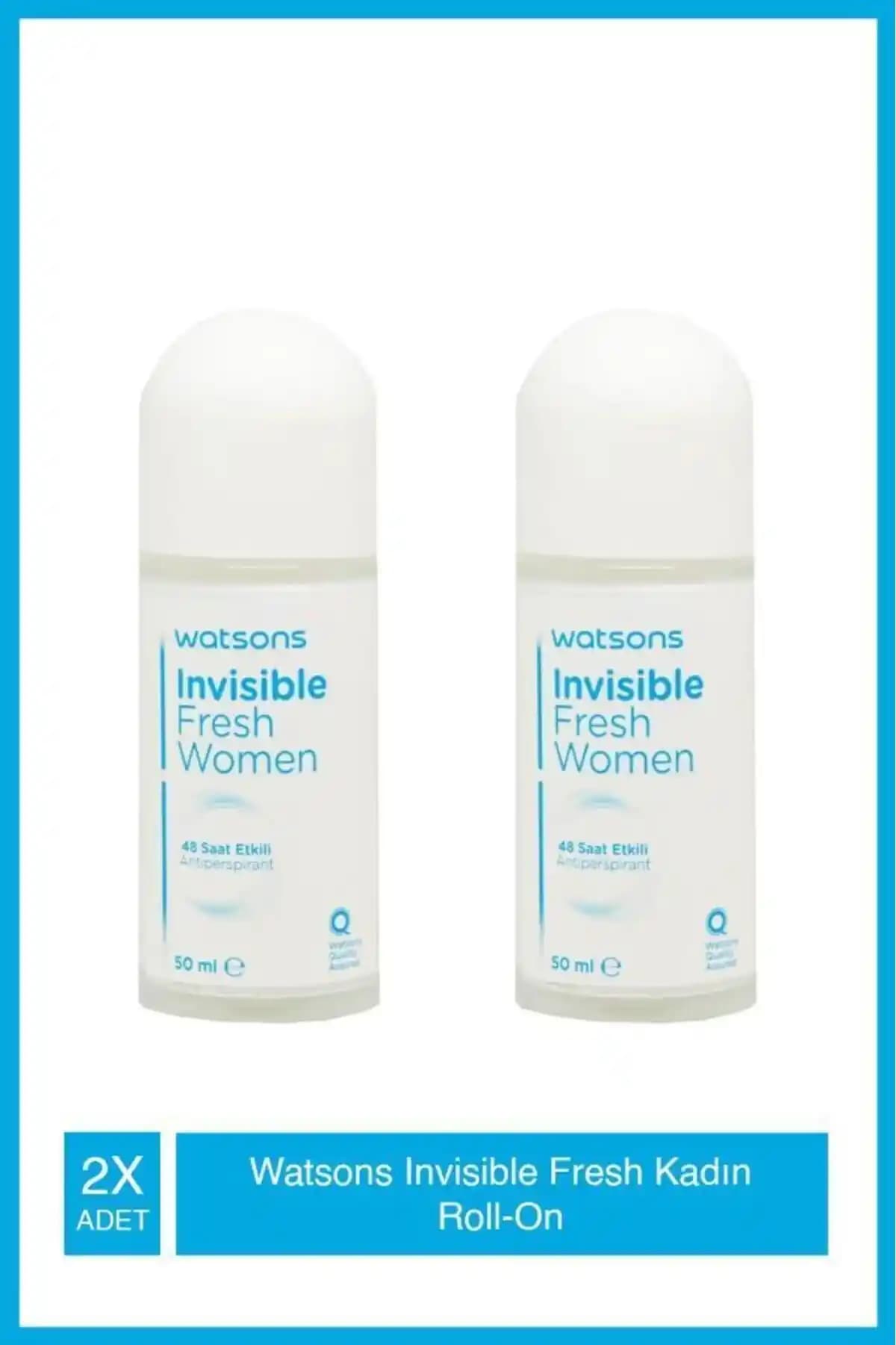 Watsons Invisible Fresh 48 Saat Etkili Kadın Roll-on Deodorant Ürün İncelemesi